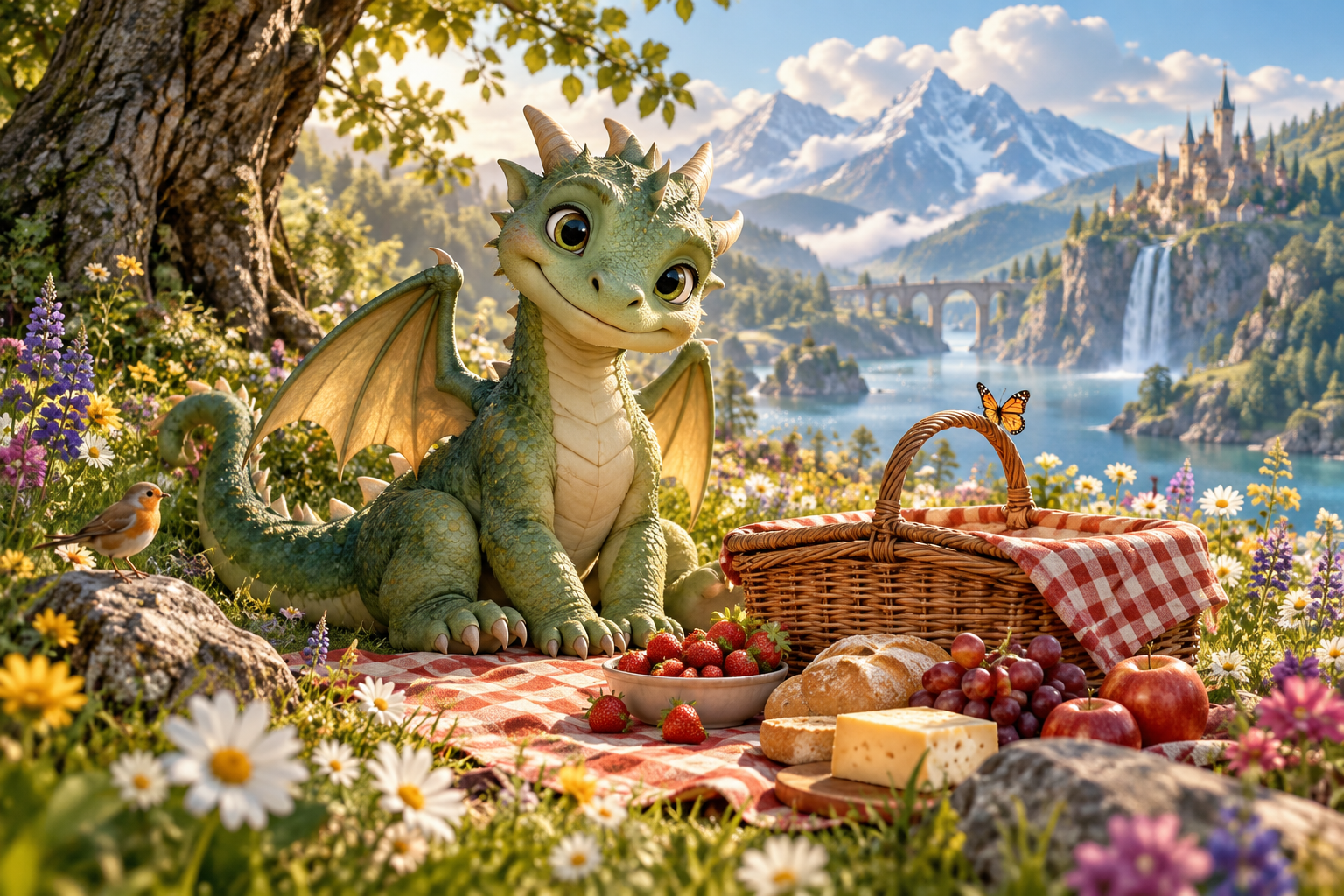 The Little Dragon’s Picnic cover artwork